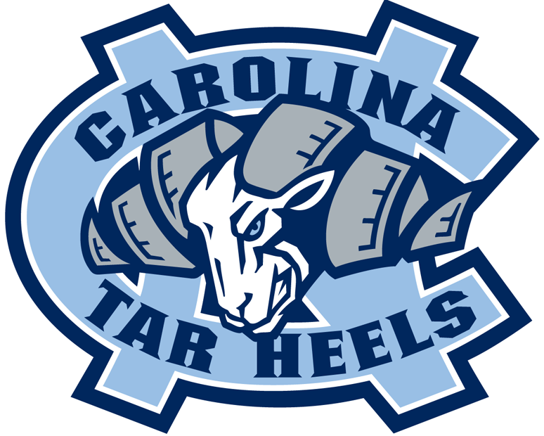 North Carolina Tar Heels 1999-2004 Primary Logo diy fabric transfer